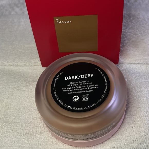 {O/S Beauty} Ultimate Setting Powder Deep Dark BNIB - Picture 5 of 8